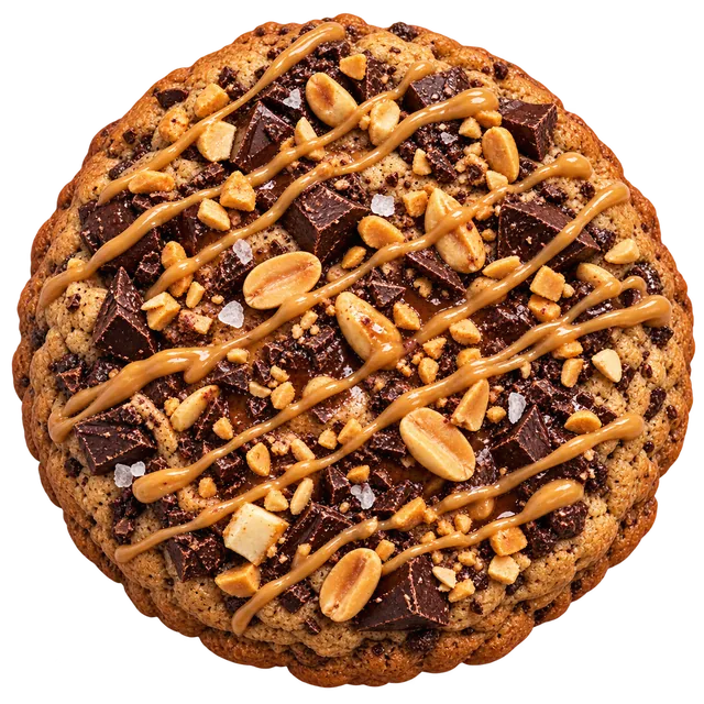 Le Daka, cookie cacahuètes et chocolat noir